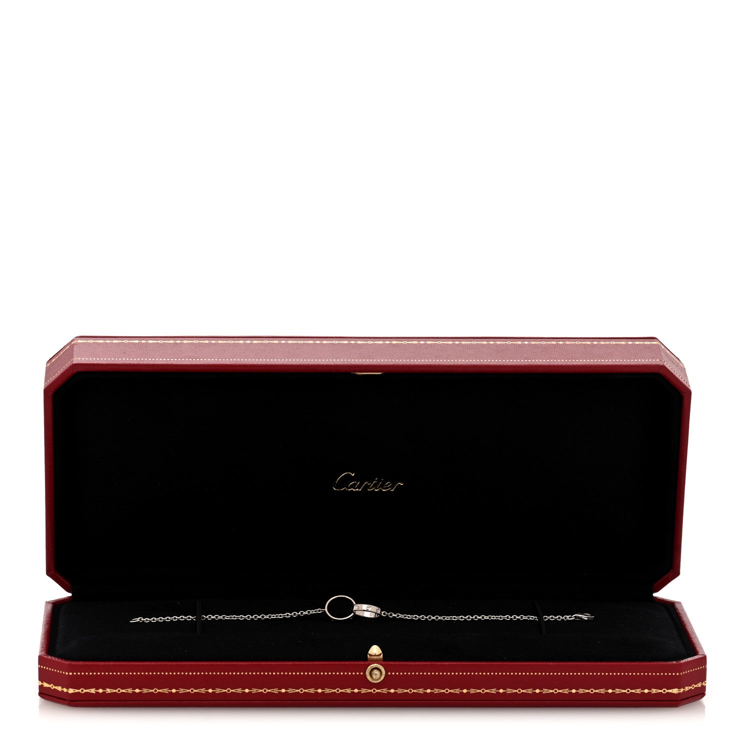 Cartier 18K White Gold Interlocking LOVE Bracelet 4 of 4