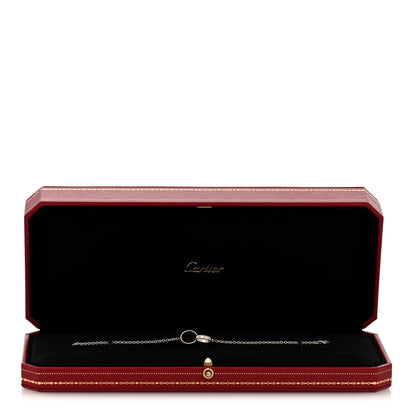 Cartier 18K White Gold Interlocking LOVE Bracelet 4 of 4