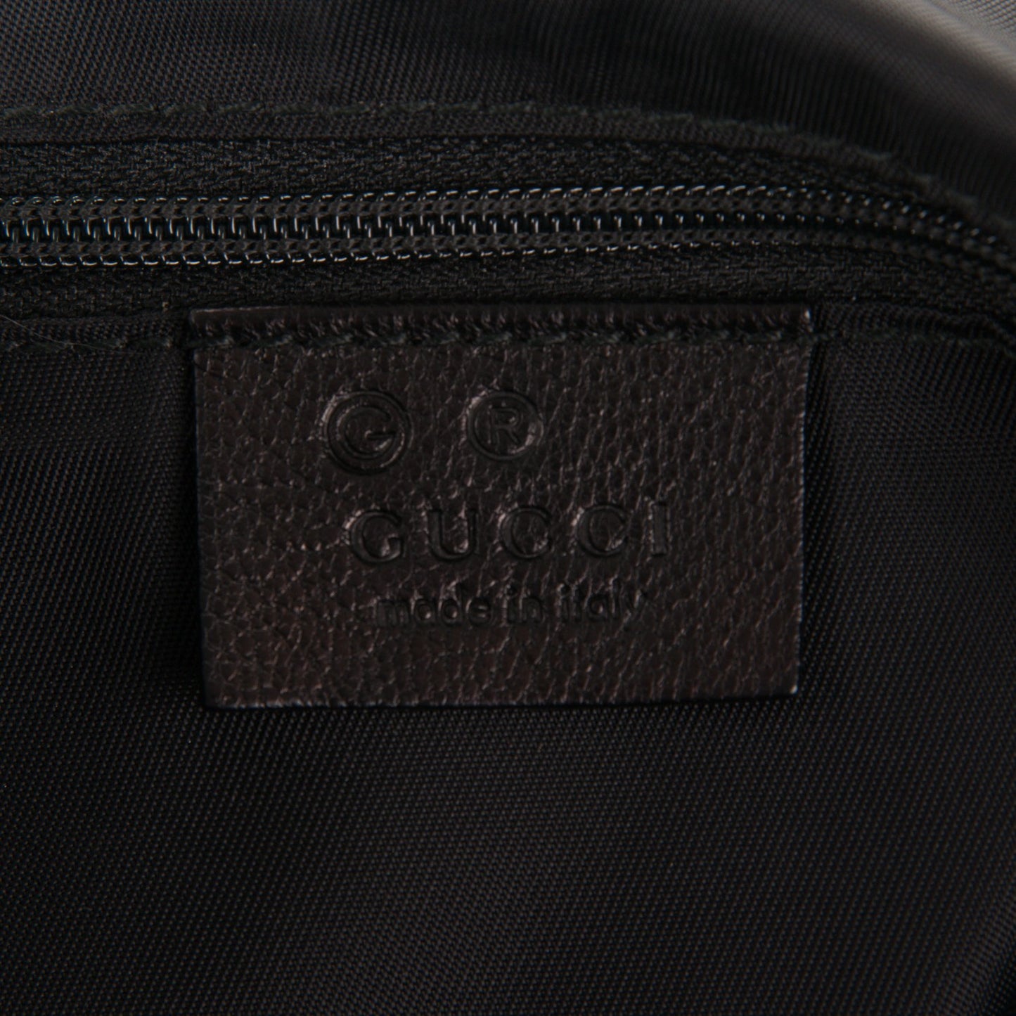 Guccissima Full Moon Tote Black