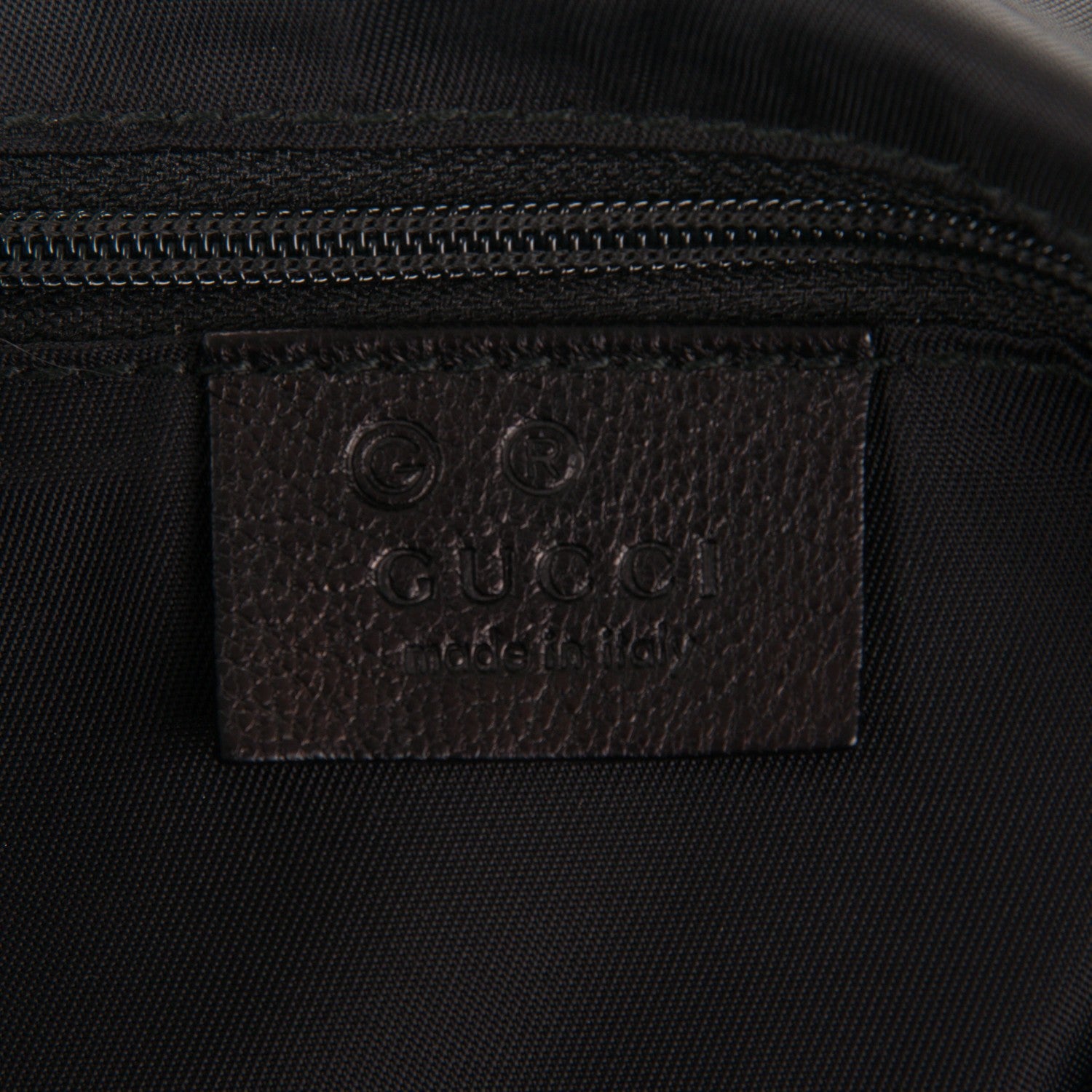 Gucci Guccissima Full Moon Tote Black 6 of 7
