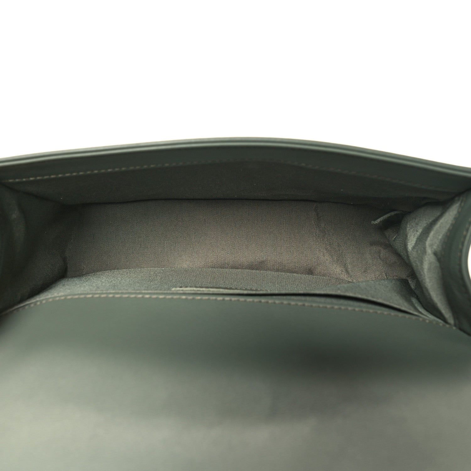 Chanel Calfskin Quilted Medium Boy Flap Dark Green 5 of 10