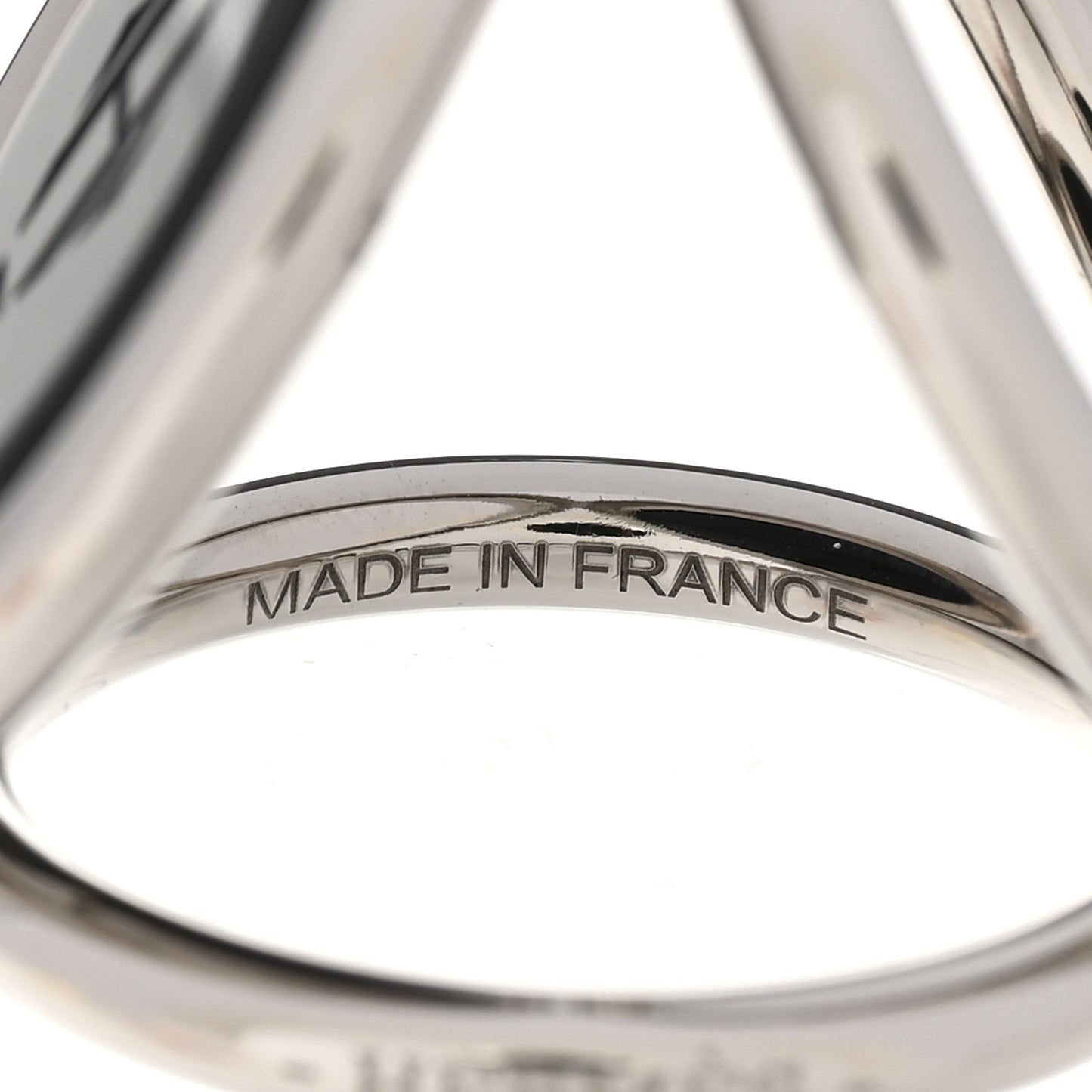 Palladium Trio Scarf Ring