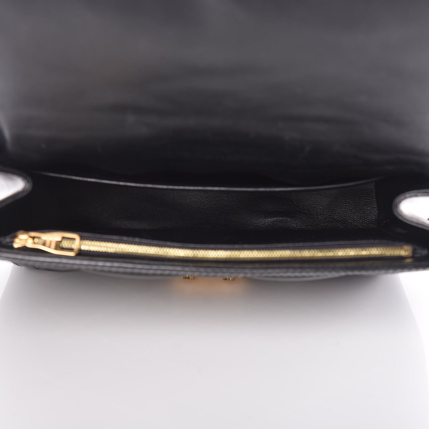 Lambskin Malletage Pochette Flap Black