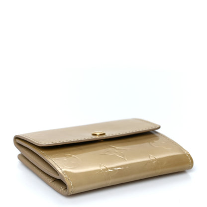Louis Vuitton Vernis Elise Wallet Beige 4 of 8