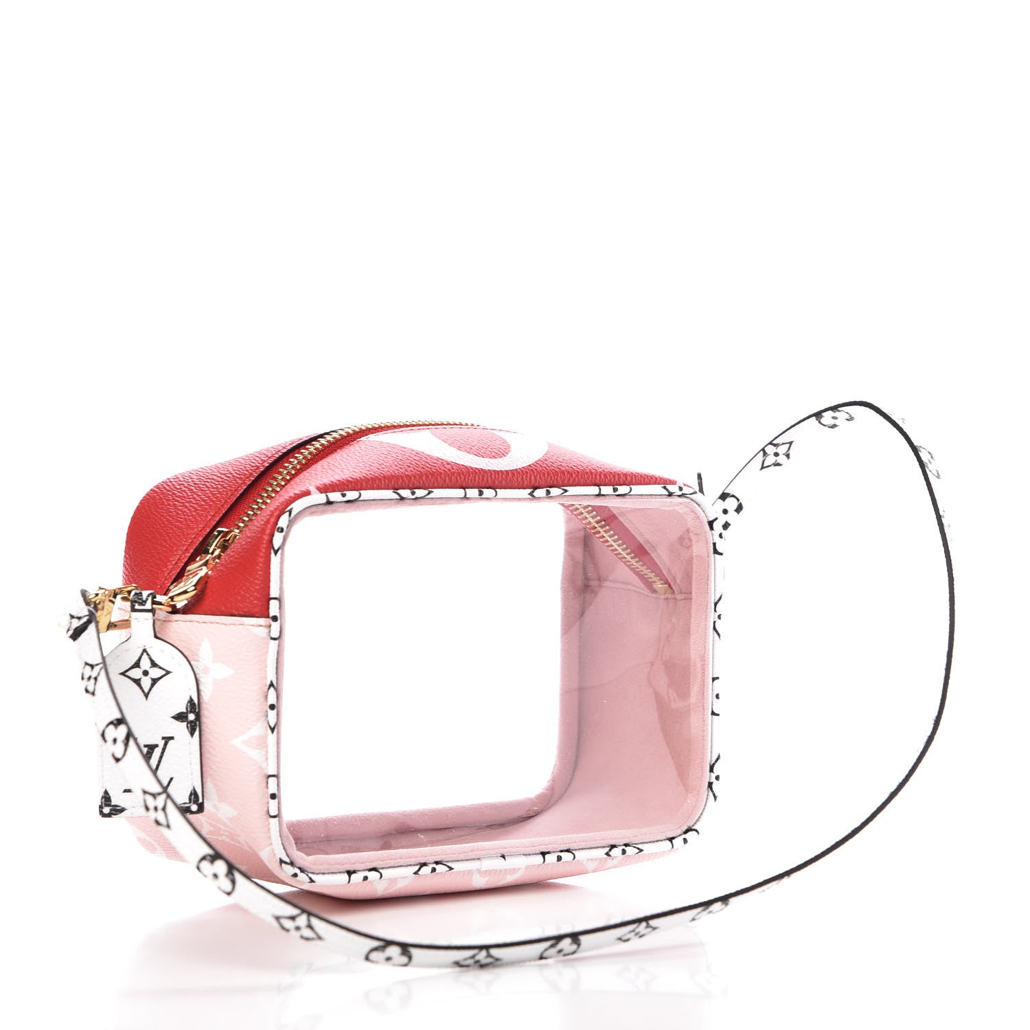 Louis Vuitton Monogram Giant Beach Pouch Rouge 3 of 9