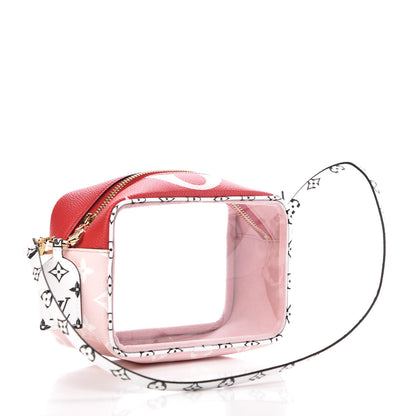 Louis Vuitton Monogram Giant Beach Pouch Rouge 3 of 9