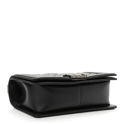 Chanel Lambskin Quilted Medium Boy Flap Black 4 of 8