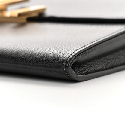 Hermes Chevre Mysore Cinhetic To Go Wallet Black 10 of 14