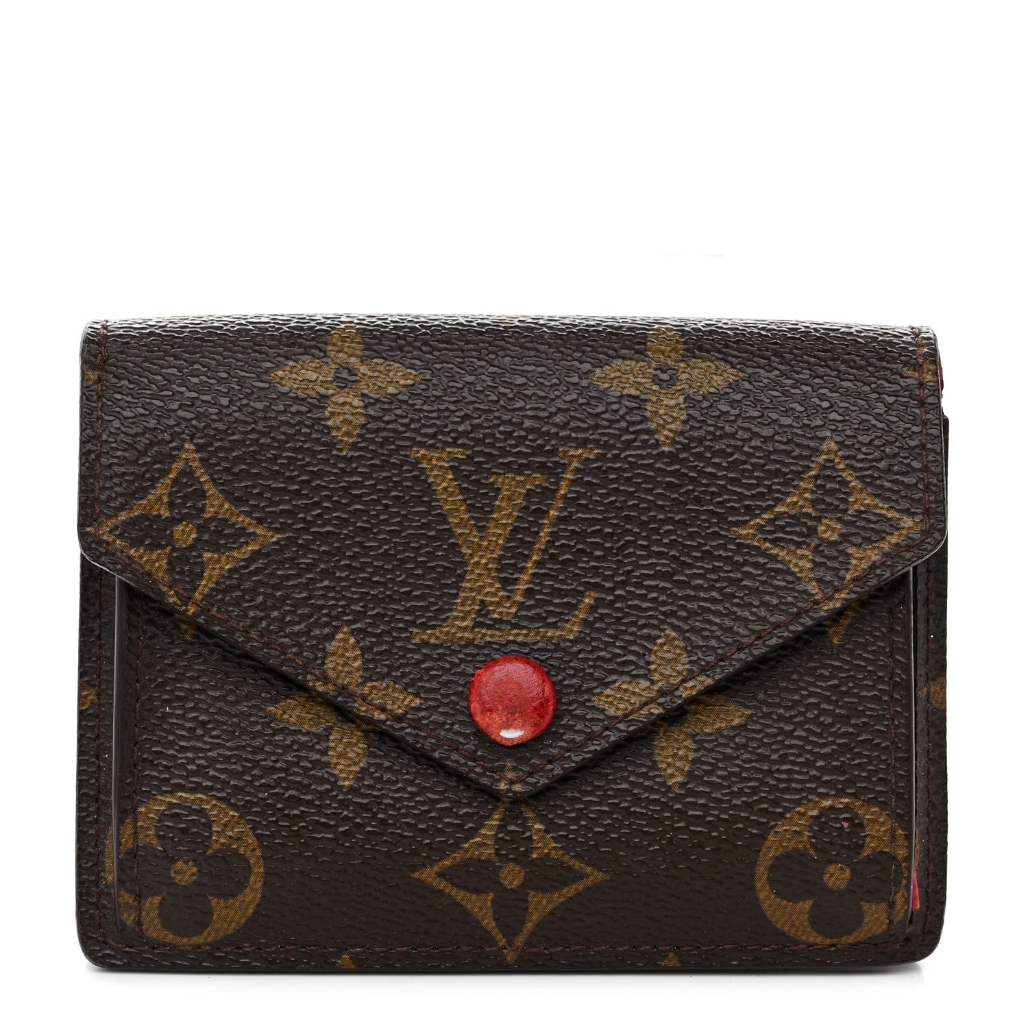 Louis Vuitton Monogram Compact Marie Wallet Rouge 1 of 9