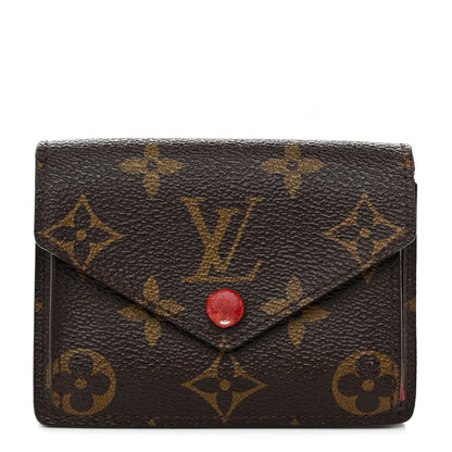 Louis Vuitton Monogram Compact Marie Wallet Rouge 1 of 9