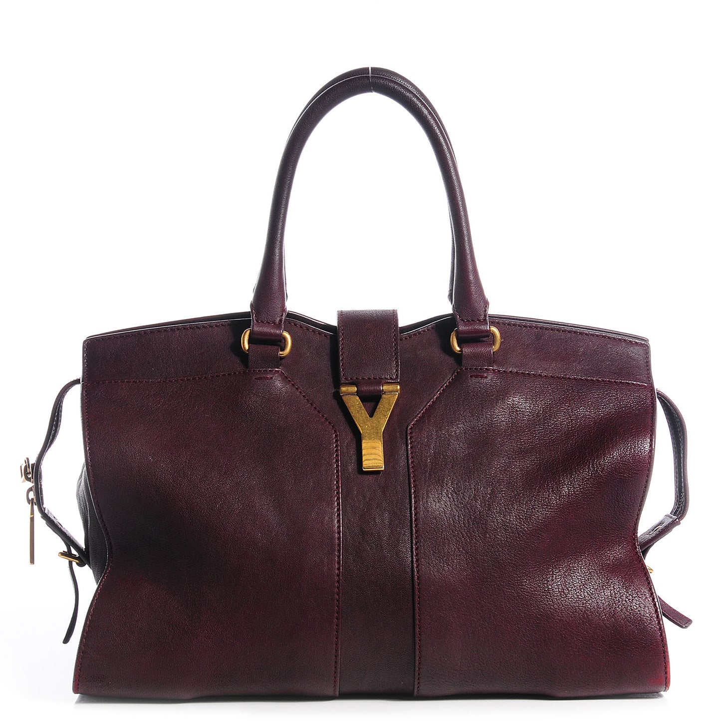 Sheepskin Medium Cabas ChYc Plum