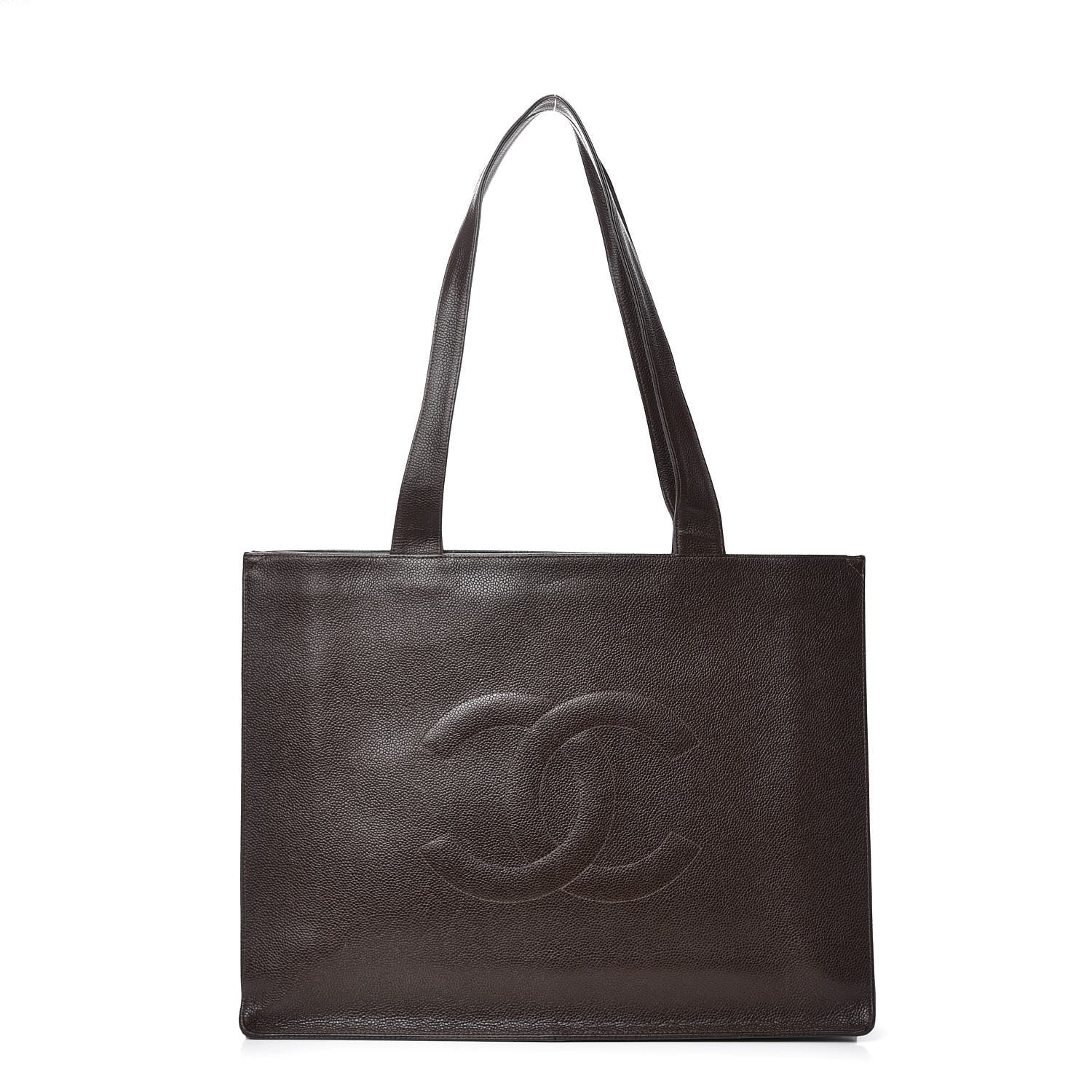 Chanel Caviar CC Shoulder Bag Brown 1 of 13