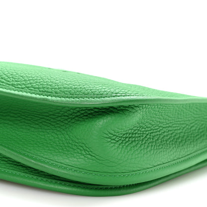 Hermes Taurillon Clemence Evelyne III GM Bambou 10 of 11