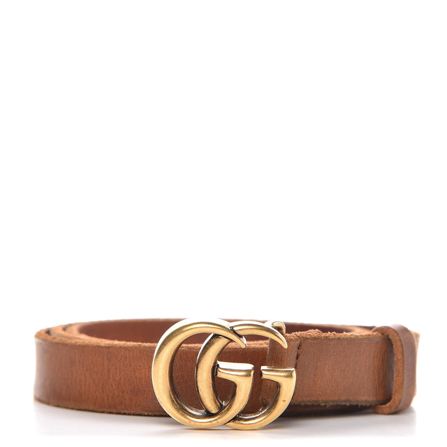 Faded Calfskin Double G 20mm Belt 80 32 Cuir
