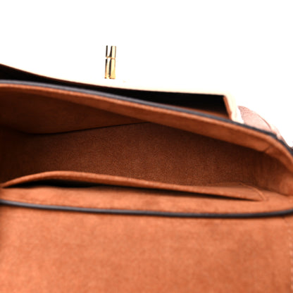 Louis Vuitton Grained Calfskin Lockme Tender Chataigne Brown 4 of 8