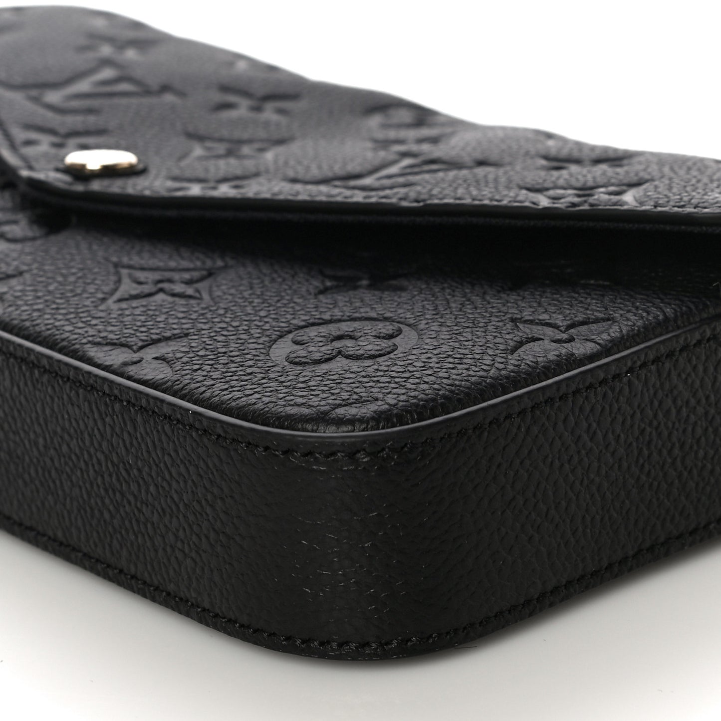 Empreinte Pochette Felicie Chain Wallet Black