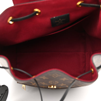 Louis Vuitton Monogram Montsouris PM Black 5 of 9