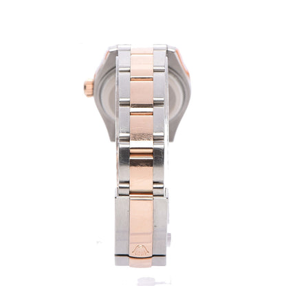 Rolex Stainless Steel 18K Everose Gold Diamond 26mm Oyster Perpetual Datejust Watch Pink 179171 2 of 11