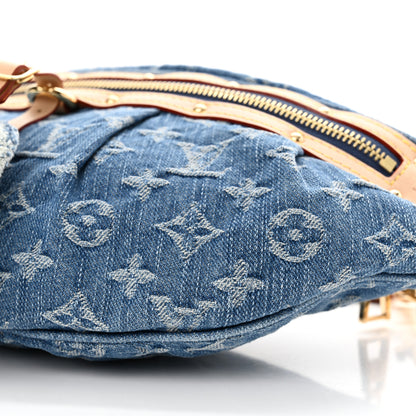 Louis Vuitton Monogram Denim High Rise Bumbag Blue 9 of 9