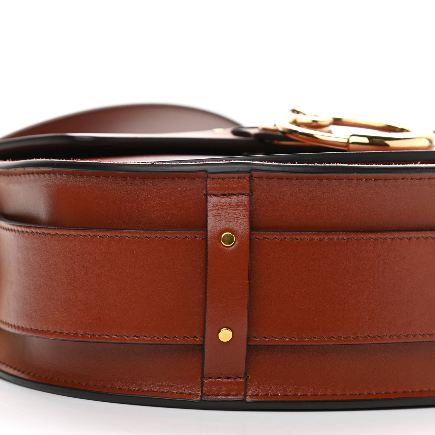 Calfskin Suede Large Tess Bag Sepia Brown