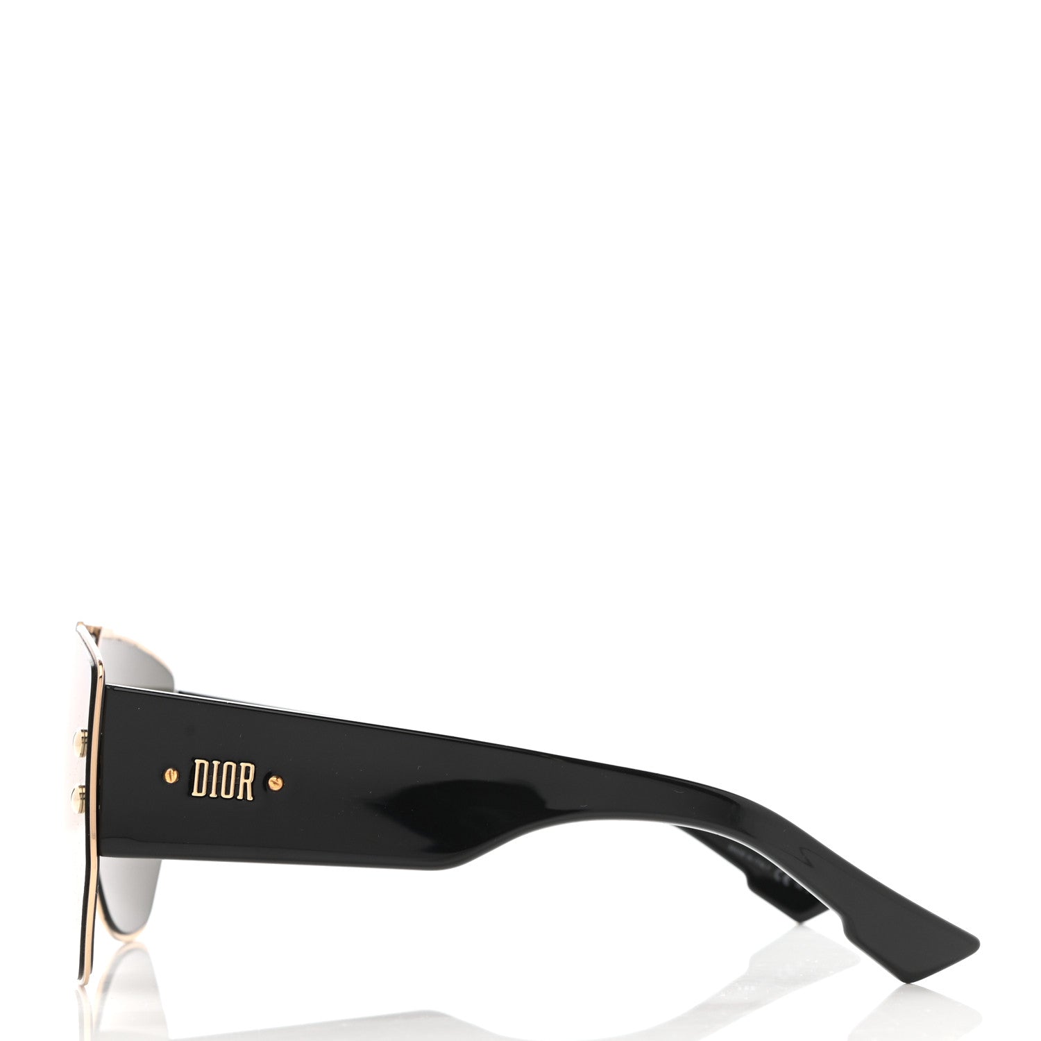 Christian Dior Addict 1 Sunglasses Black Gold 3 of 8