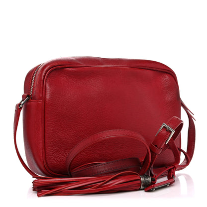 Saint Laurent Lambskin Monogram Lou Camera Bag Eros Red 3 of 23
