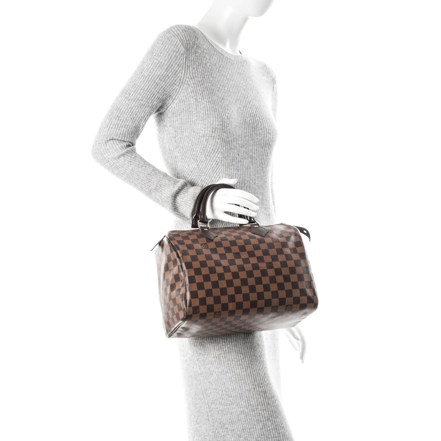 Louis Vuitton Damier Ebene Speedy 30 2 of 7