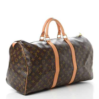 Louis Vuitton Monogram Keepall 50 3 of 16
