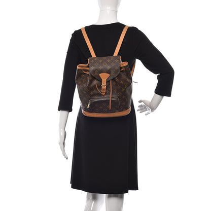 Louis Vuitton Monogram Montsouris MM Backpack 2 of 15