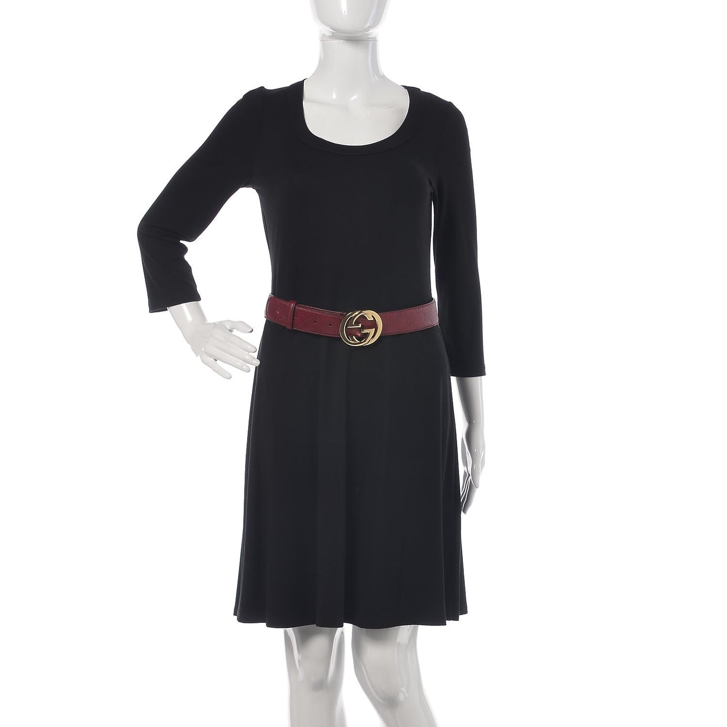 Guccissima Signature Interlocking G 40mm Belt 80 32 Scarlatto