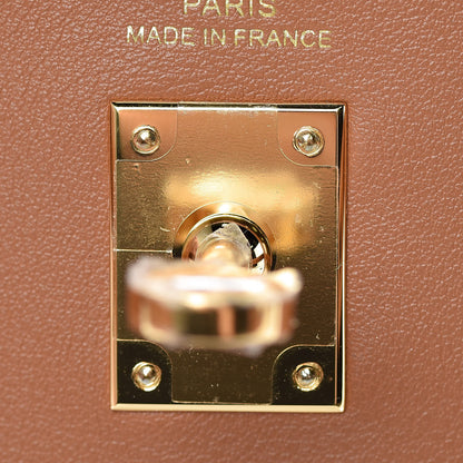 Hermes Swift Kelly Retourne 25 Gold 26 of 37