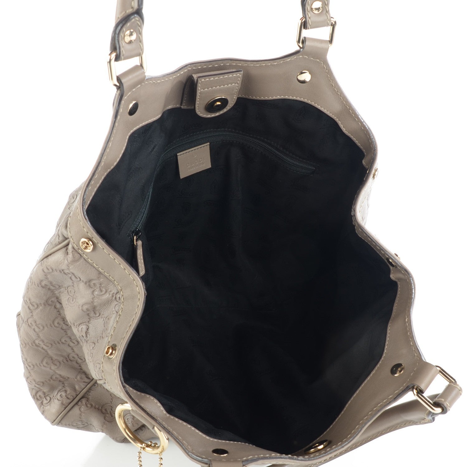 Gucci Guccissima Medium Sukey Tote Taupe 7 of 7