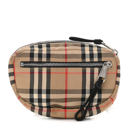 Burberry Nylon Vintage Check Small Cannon Bum Bag Archive Beige 1 of 10