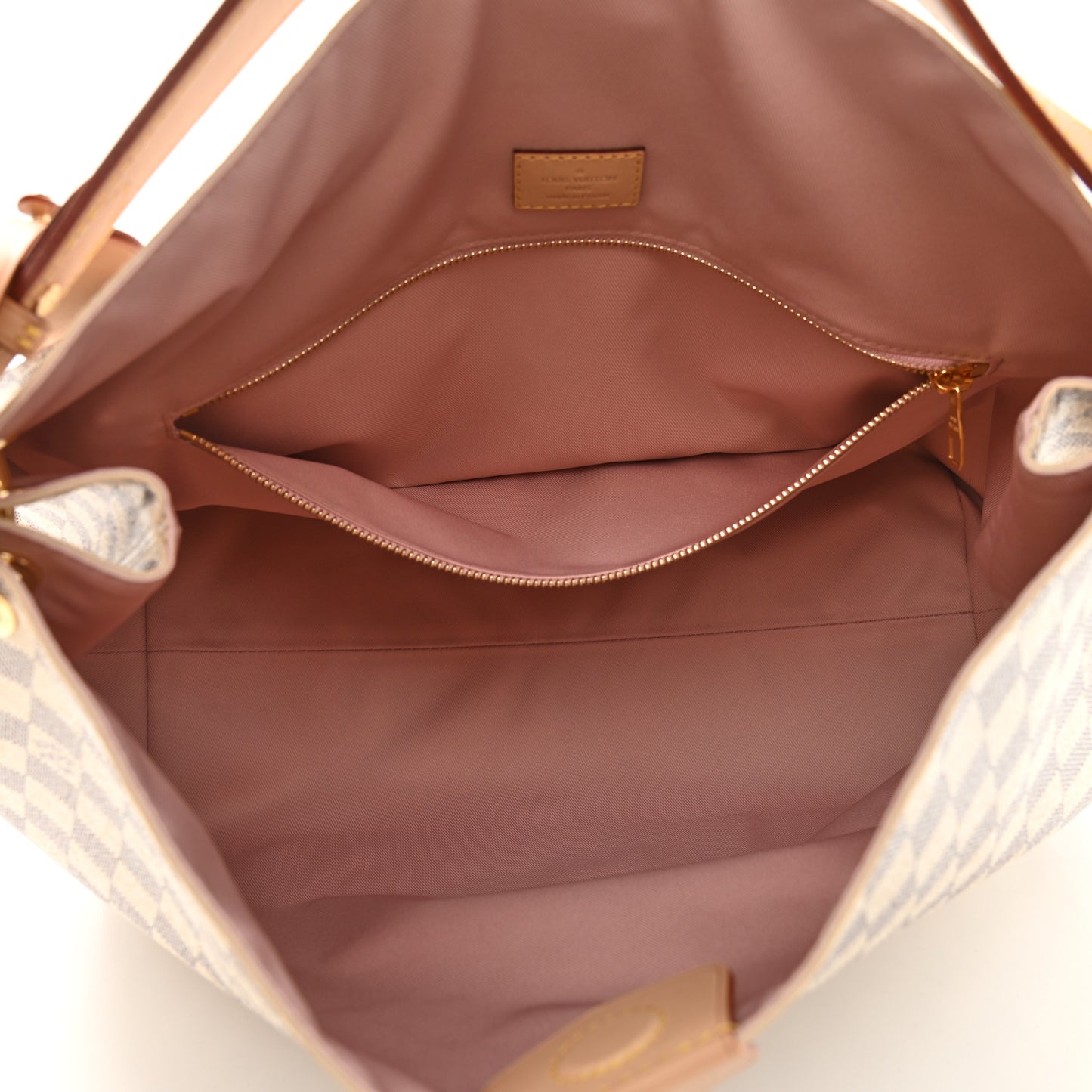 Damier Azur Graceful MM Rose Ballerine