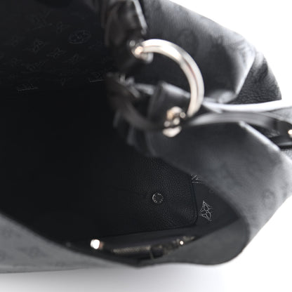 Louis Vuitton Mahina Carmel Hobo Black 5 of 8