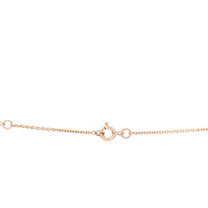 Louis Vuitton 18K Pink Gold LV Volt Upside Down Pendant Necklace 4 of 7