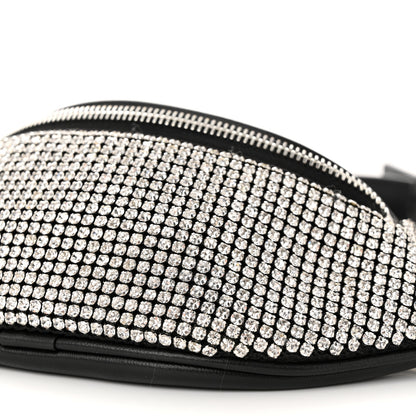 Alexander Wang Rhinestone Mesh Mini Attica Belt Bag Black 9 of 10