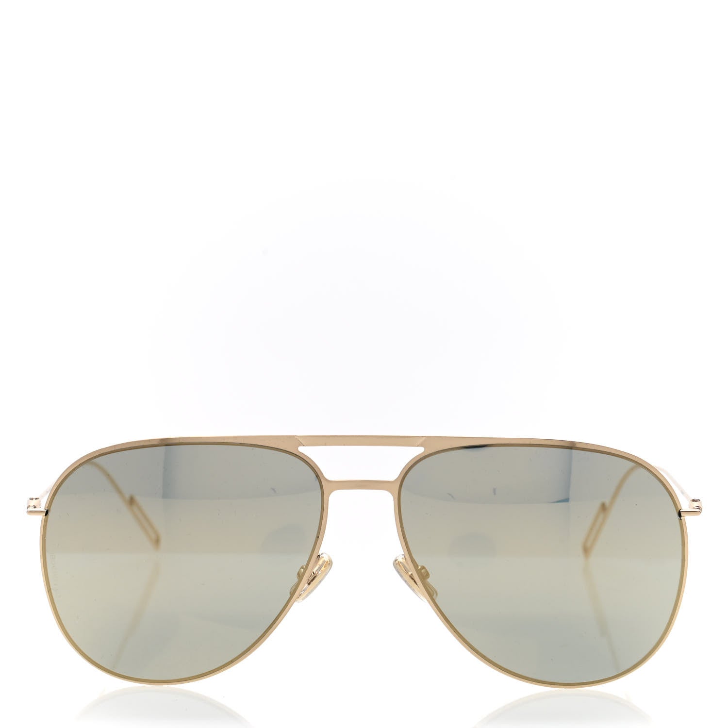 Christian Dior Homme Mens Aviator Sunglasses 0205S Gold 2 of 7