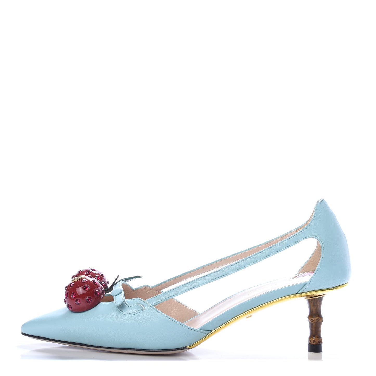 Malaga Kid Unia Cherry Pumps 35 New Acquamarine Emerald Cocoa
