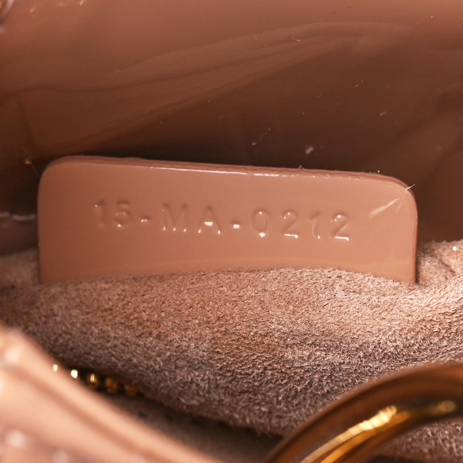 Christian Dior Patent Cannage Mini Lady Dior Light Pink 7 of 11