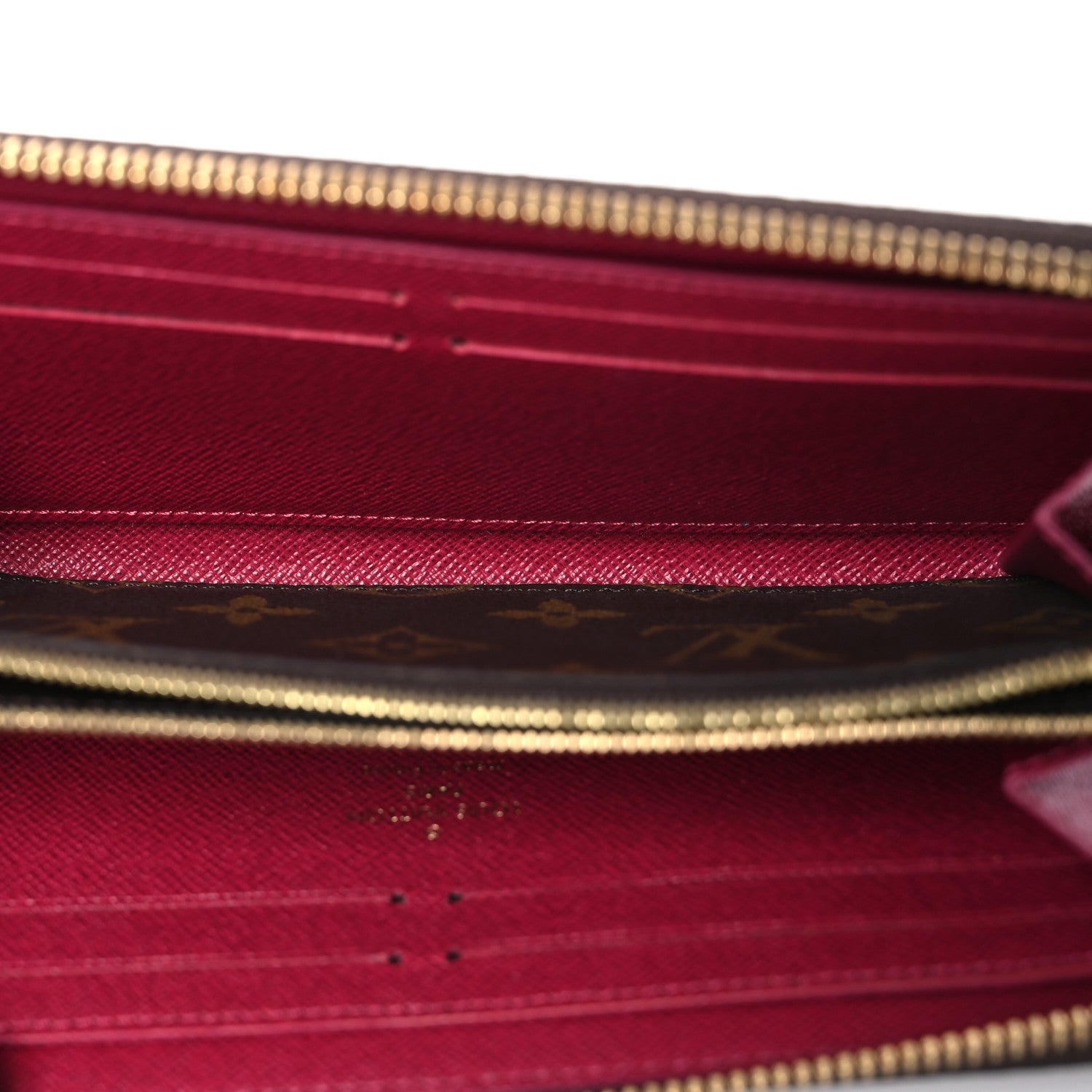Louis Vuitton Monogram Clemence Wallet Fuchsia 5 of 11