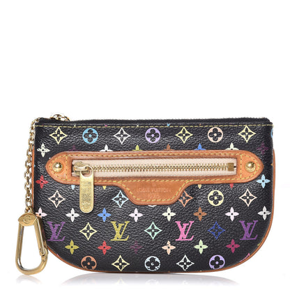 Louis Vuitton Monogram Multicolor Pochette Plate MM Black 1 of 7