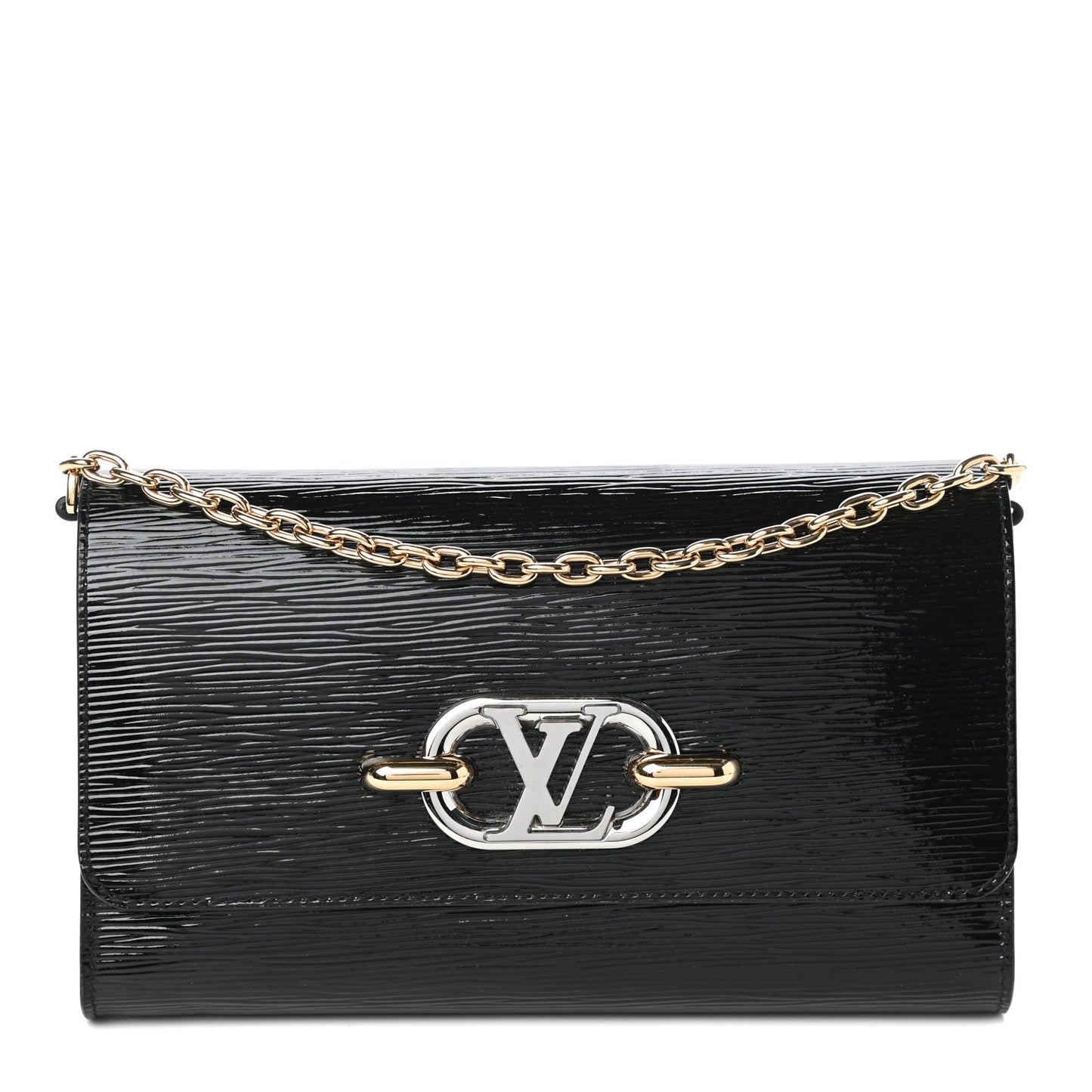 Electric Epi Pochette Evening Clutch Black