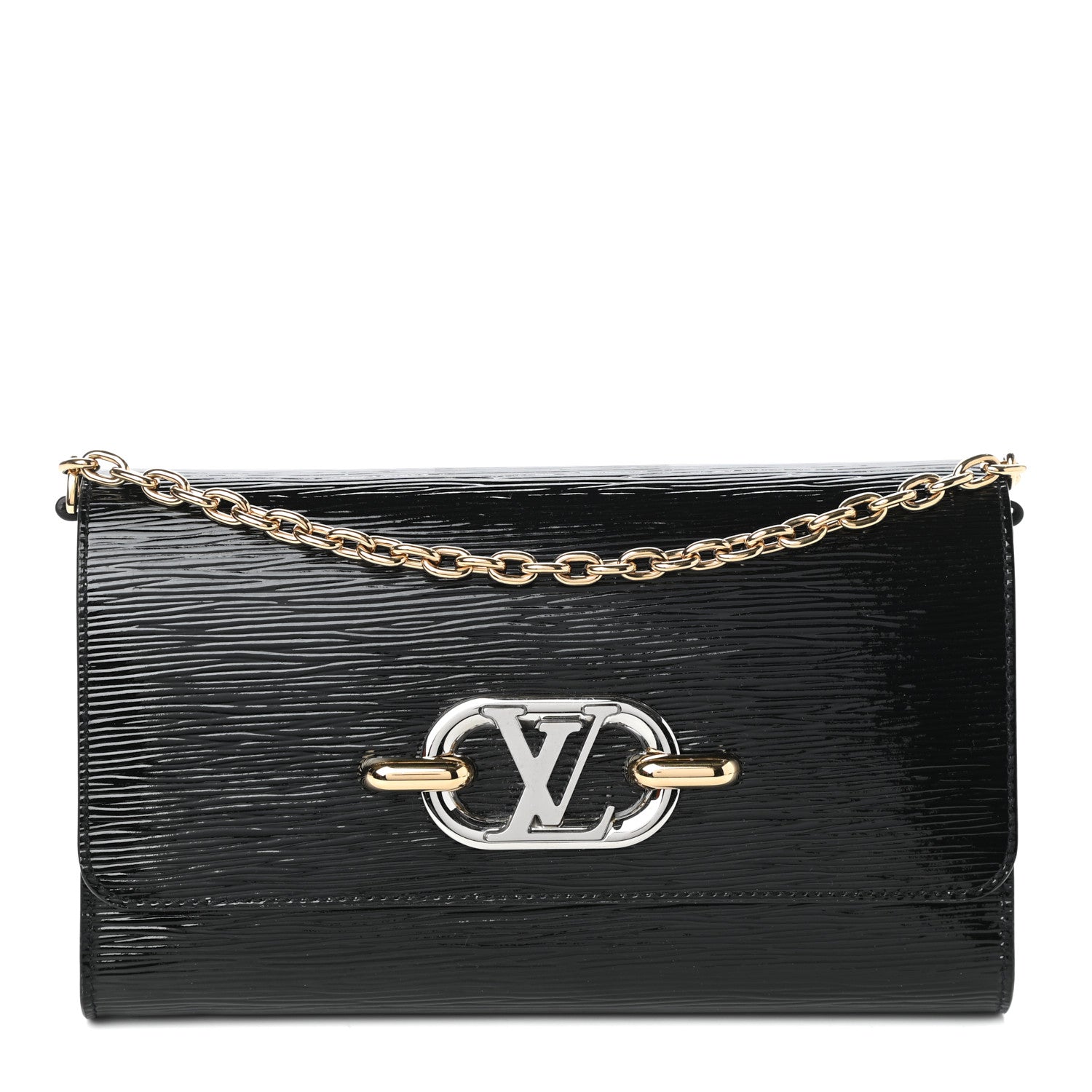 Louis Vuitton Electric Epi Pochette Evening Clutch Black 1 of 9