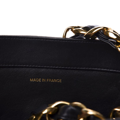 Chanel Lambskin CC Tote Black 7 of 10