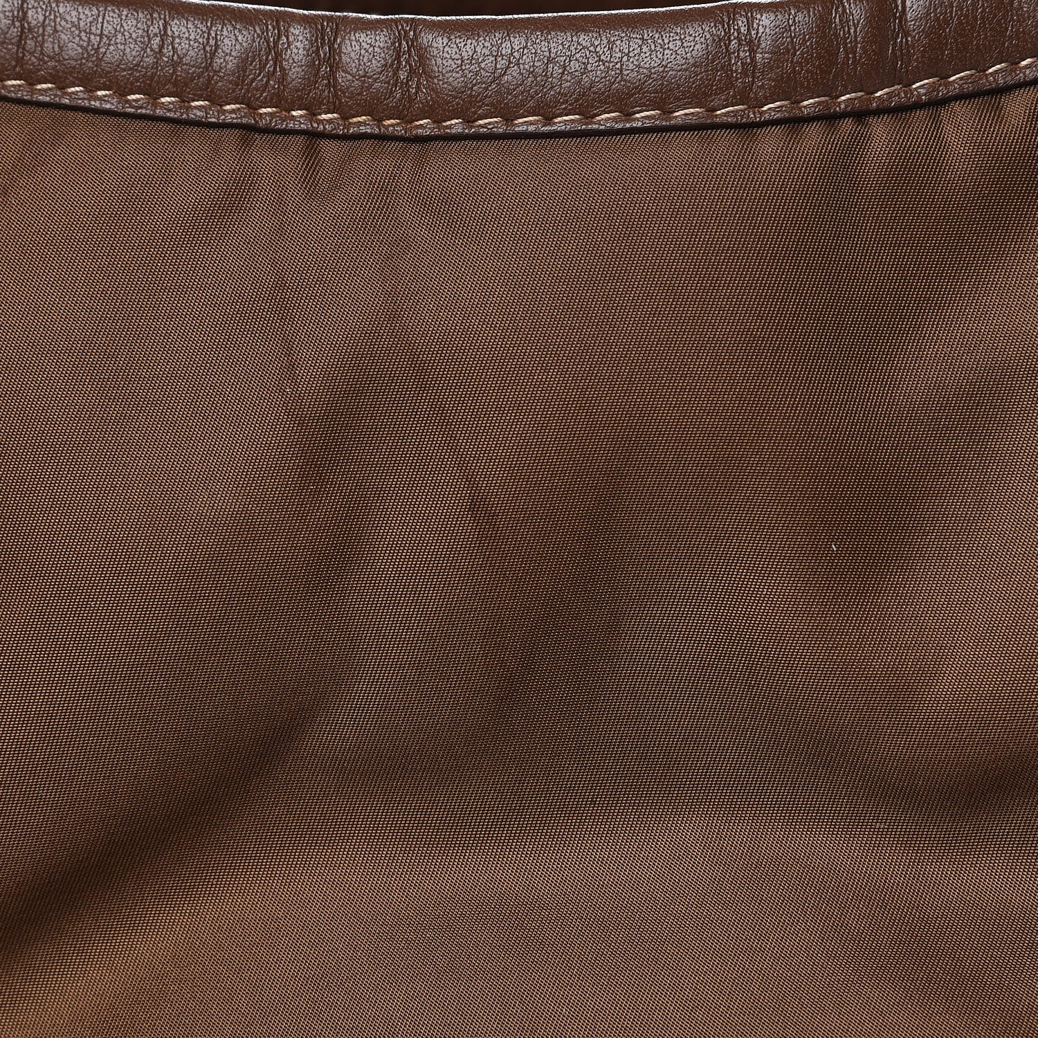 Prada Tessuto Nylon Soft Calf Small Tote Bruciato 13 of 14