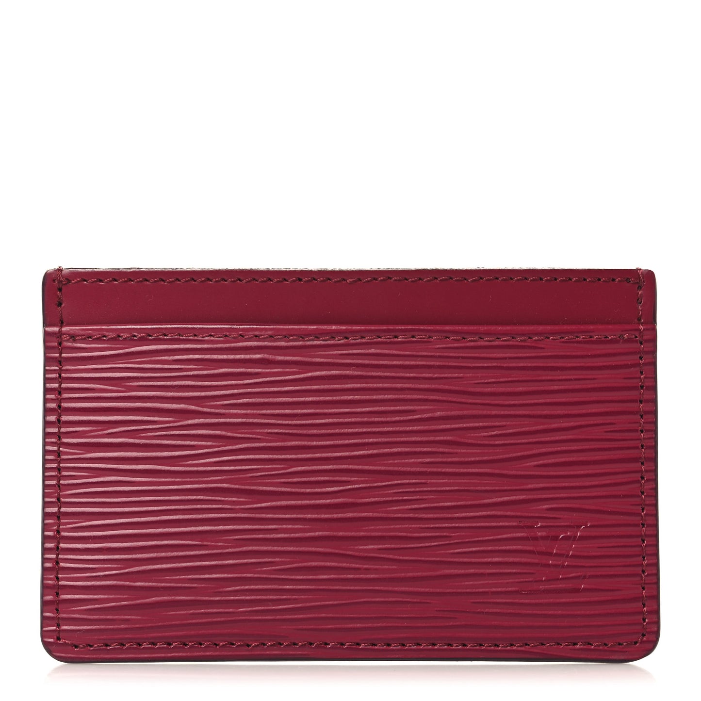 Epi Card Holder Fuchsia