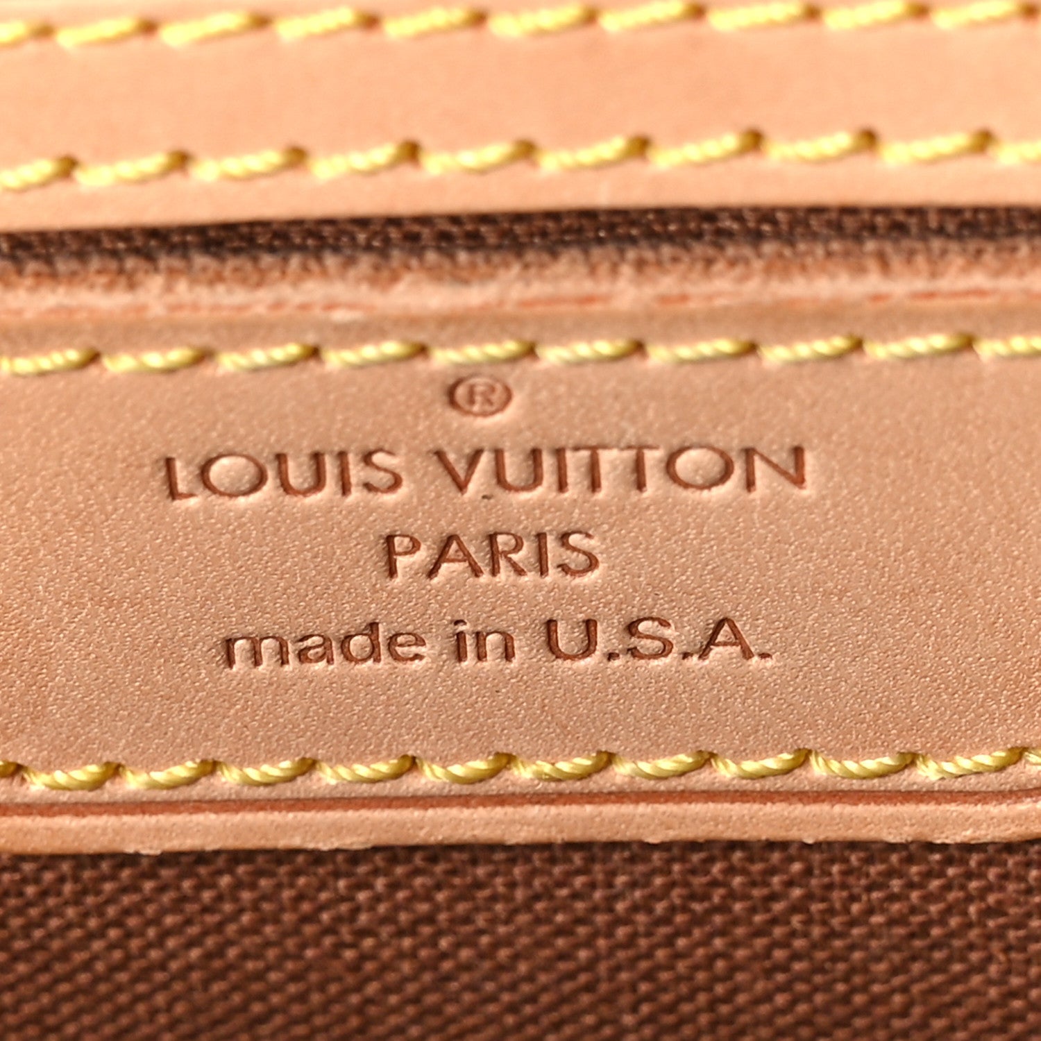 Louis Vuitton Monogram Cabas Mezzo 6 of 11