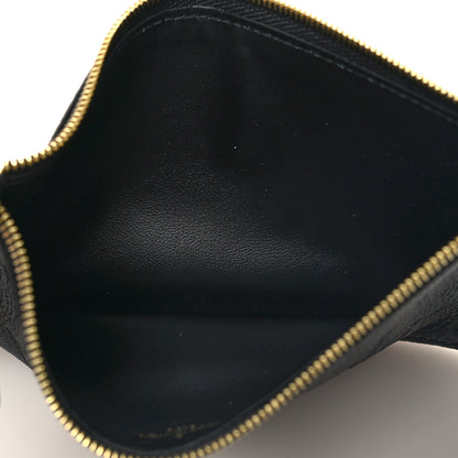 Louis Vuitton Empreinte Pochette Felicie Chain Wallet Black 7 of 12