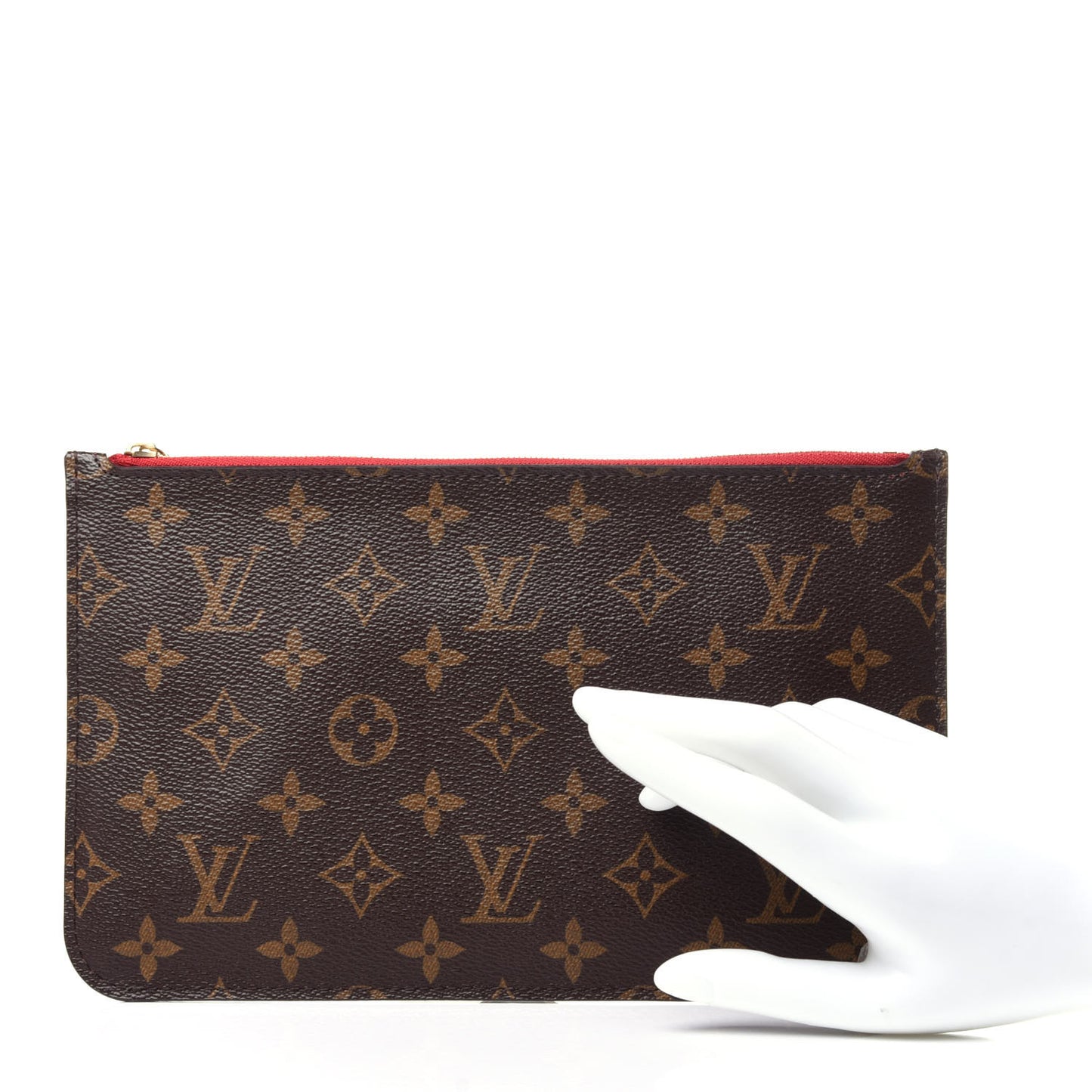 Monogram Neverfull MM GM Pochette Cherry